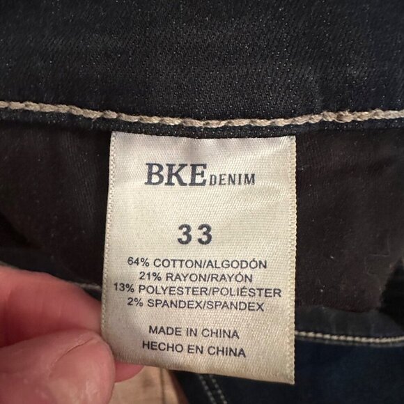 BKE WOMENS PAYTON UNIVERSAL FIT MID RISE ANKLE SKINNY PANTS JEANS 33 - Picture 7 of 11
